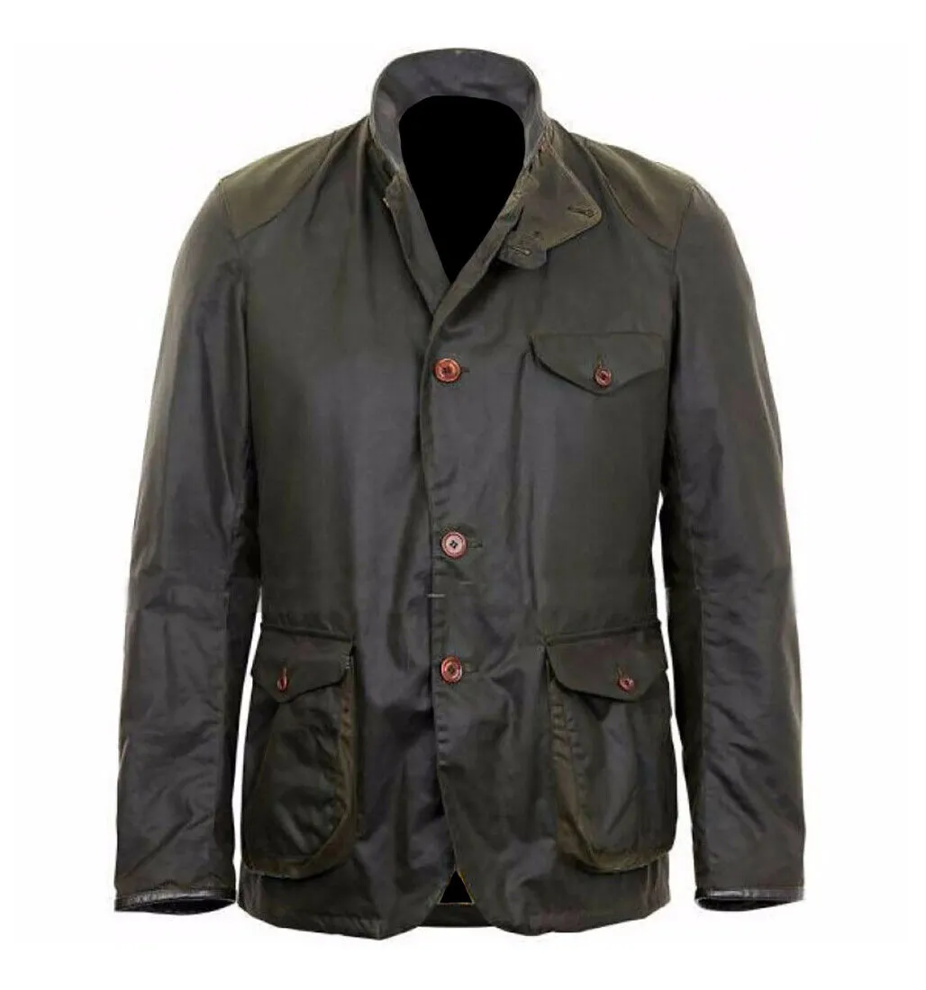 Skyfall James Bond Stijlvol Daniel Craig Militaire Vintage Casual Cosplay Jacket 8298