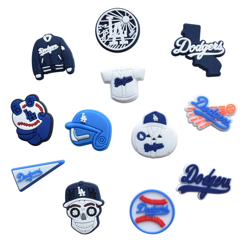 Wholesale Pvc Baseball Shoe Decoration Charms Accessories For Croc