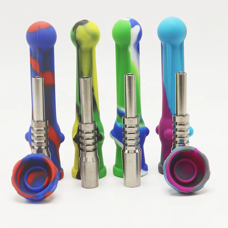 Silicone Dab Rig: CSYC SIful Silicone Smoking Pipe With 14mm Ceramic ...