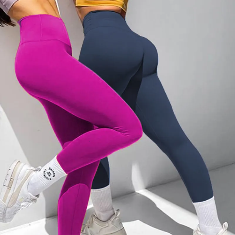 Yoga Outfit Butt Lifting Scrunch Leggings Frauen Hosen Nahtlose Gym Push Up Sport Strumpfhosen Workout Legging Booty Bum Leggins 230322