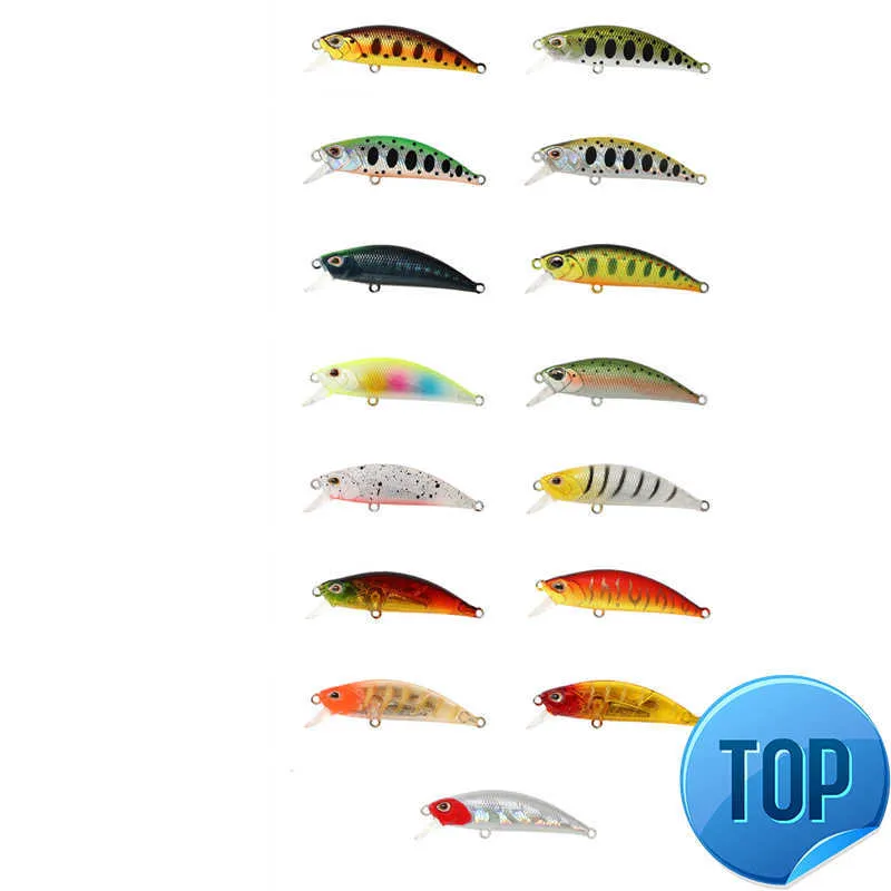 5.5cm 5g Long Tongue Minnow Hard Bait For Bass, Carp Fishing Artificial  Crank One Out Binger With Wobblers And Peche Bass Trolling From  Sport_company, $1.59