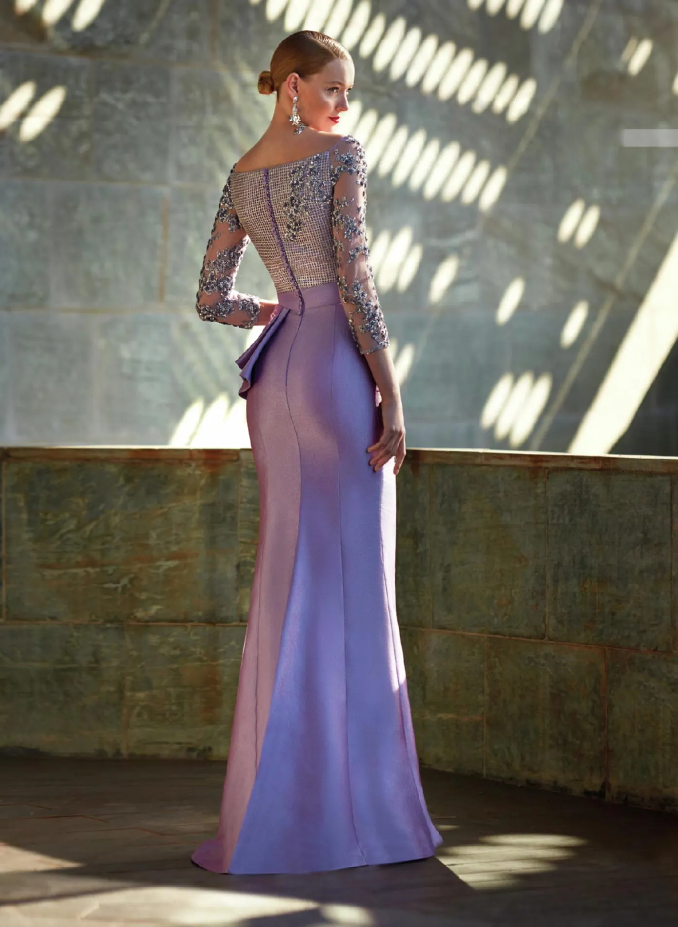 Wedding Dress Mother Of The Bride Mauve Otrain Summer Wedding