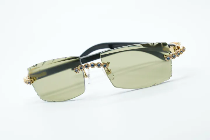 Blue Bouquet 3524031 Diamond Eyewear Frames with White Hybrid Buffalo ...