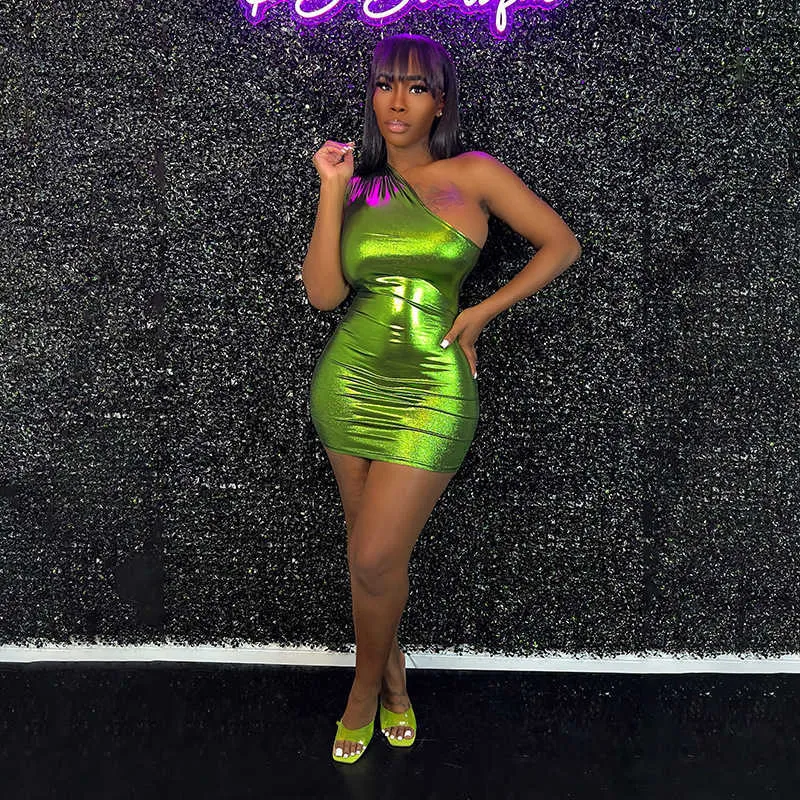 night out glitter dress Gia Asymmetrical Sequin Bodycon Mini Dress • Shop American Threads Women's Trendy Online Boutique Pink / S main image 0