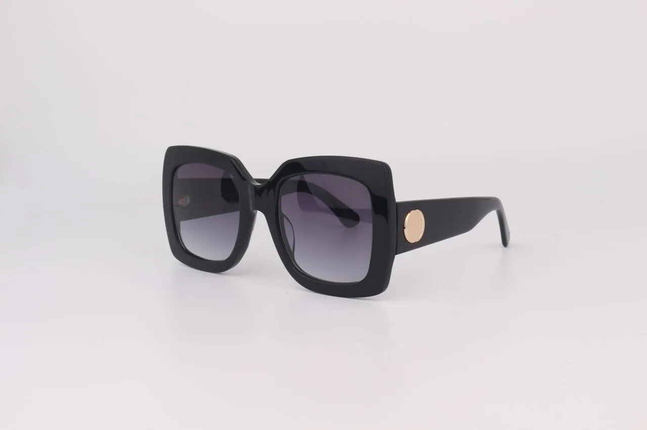 Okulary przeciwsłoneczne dla kobiet Summer 0083S w stylu Anti-Ultraviolet Retro Talerz Ogólne okulary przeciwsłoneczne Damskie czarne okulary przeciwsłoneczne Luksusowe okulary projektantów Losowe pudełko