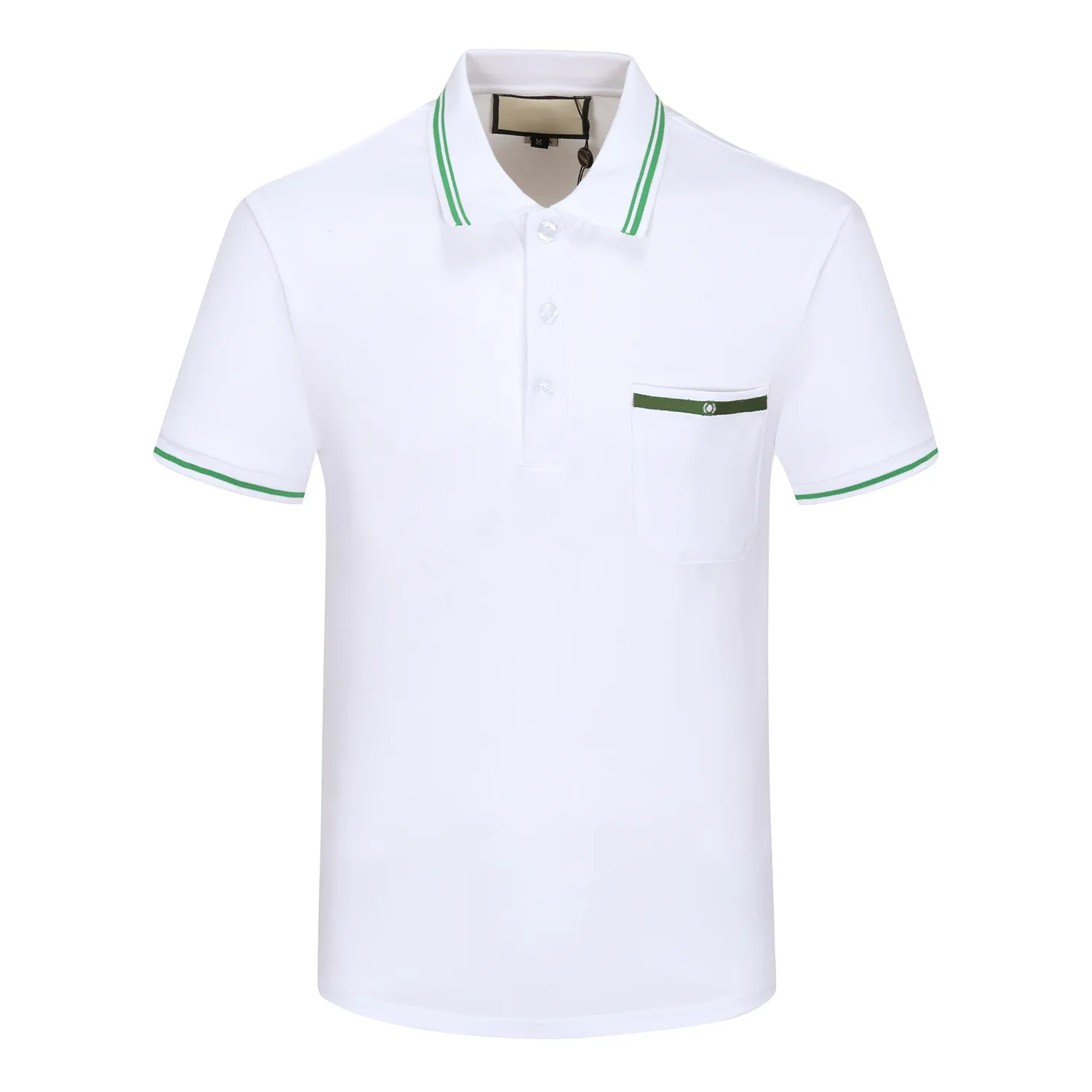 Berömd designer mens polo skjortor Italien man kort ärm g mode lapel tees casual herr sommar t shirt stylist tryck bokstäver tshirt polos kläder m-3xl #003