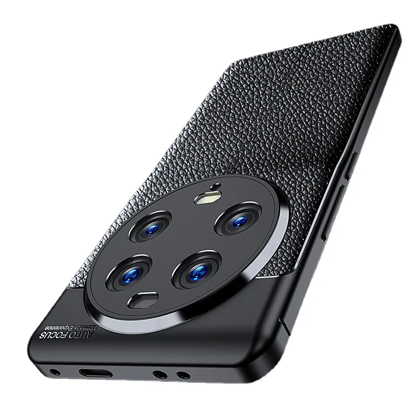 Litchi PU Casos de telefone de design de couro para Redmi Note 12 11 10 Xiaomi Mi 13 Ultra One One One Ace 2V 11 Nord N20 Huawei P60 Pro TPU Capas móveis