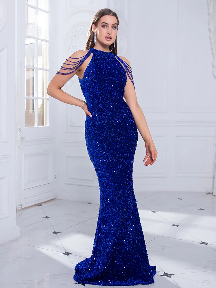 strapless open back dress Shinny Tulle A-Line Long Prom Dress Evening Party Dresses fg7647 –  formalgowns main image 0
