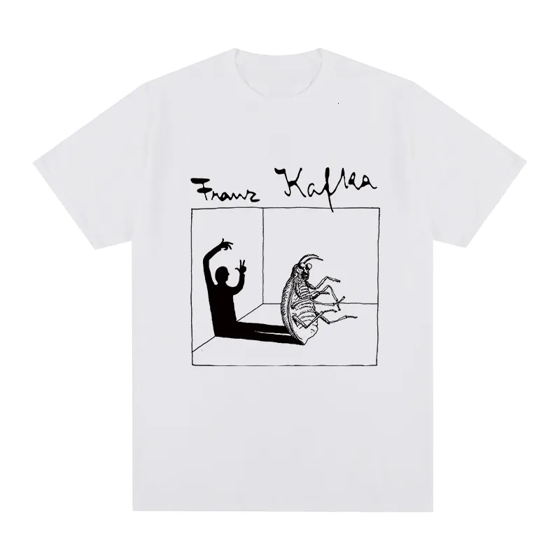 Tute da uomo Maglietta The Metamorphosis Franz Kafka Maglietta da uomo in cotone TEE TSHIRT Maglietta da donna 230322