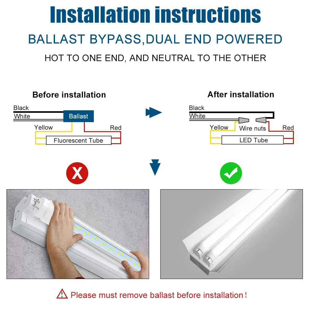 Led on sale ballast replacement