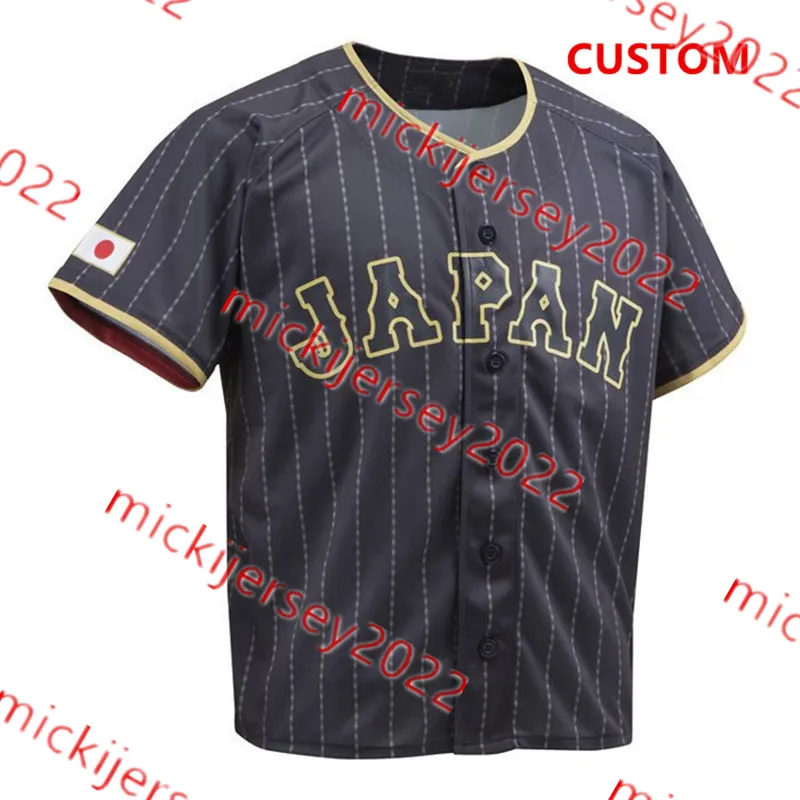 2024 WBC Japan Baseball Jersey - Shohei Ohtani, Roki Sasaki, Seiya Suzuki, Shota Imanaga, Yuhei Nakamura, Takumi Ohshiro Jerseys 2024 WBC Japan Baseball Jersey - Shohei Ohtani, Roki Sasaki, Seiya Suzuki, Shota Imanaga, Yuhei Nakamura, Takumi Ohshiro Jerseys