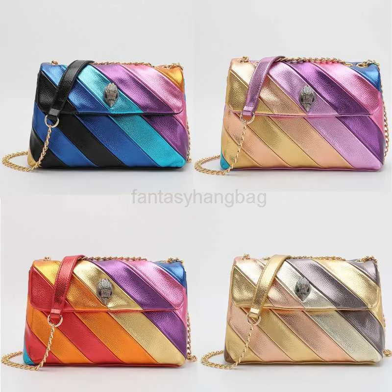 Épaule Kurt Geiger sac sac à main pour femmes Chaîne Sac à bandoulière designer sac à main Luxury Lady Slingbag Wallet Rainbow Mini Messenger GDE2