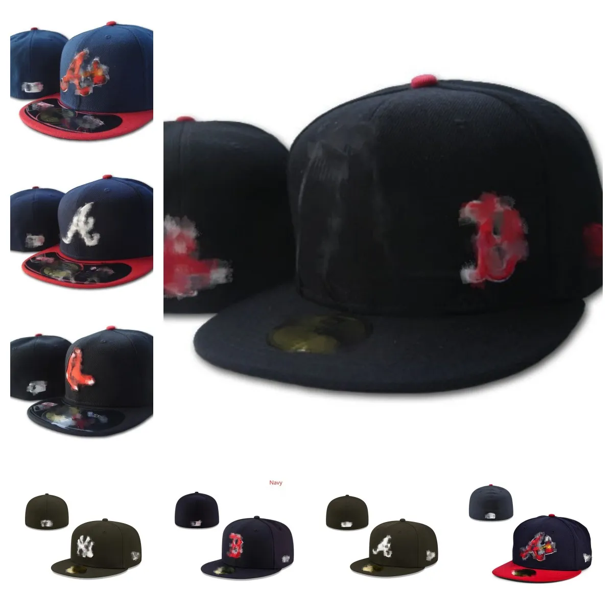 Dopasowane czapki rozmiary snapbacki kapelusz wszystkie zespoły regulowane hafty haftowe bawełniane bawełniane czapki designerskie czapki sportu na zewnątrz fisherman failies słoneczne dzianinowe czapki