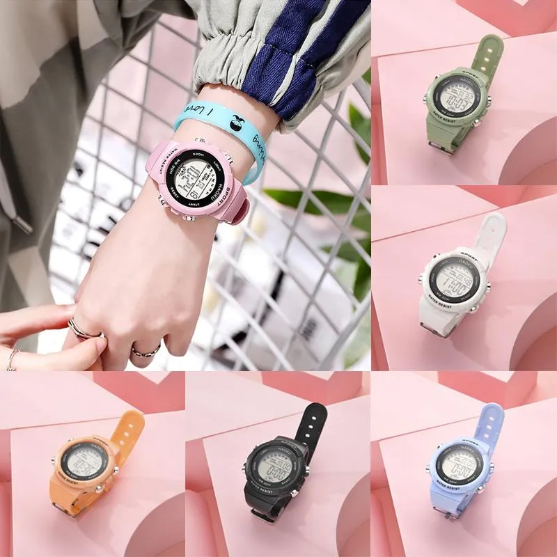 Zegarek 6 colors Fashion Casual Digital Sport Watches Dift Waterproof wielofunkcyjny zegarek dla dzieci