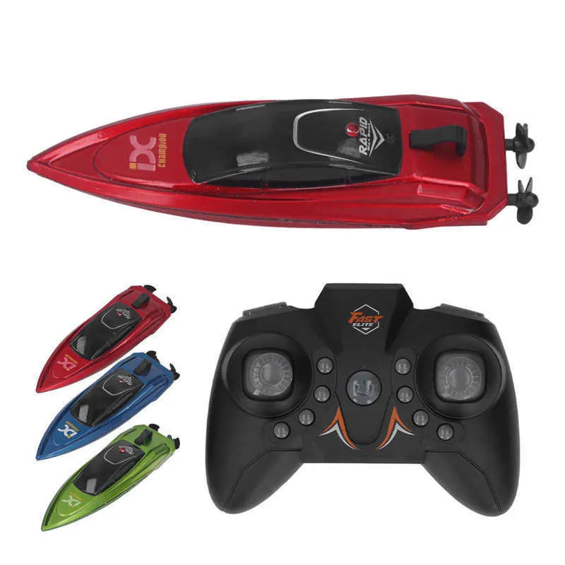 Elektrische RC Boote 2 4G RC Spielzeug High Speed Fernbedienung Elektrische Racing Modell Wasserdichte Schiff Geschenk Für Kinder 230323