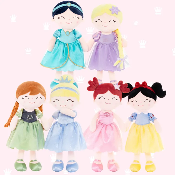 ألعاب Plush Dolls Gloveleya Toys لينة ولطيفة لعبة Ragdoll Toddler Girl Baby Manor Princess Limited عيد ميلاد هدية عيد الميلاد 230323