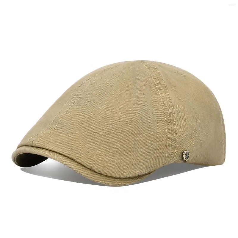 Coton Beret Mens Gatsby Hat Ivy Cap Chapeaux De Taxi Plat Decontracte Pour Conduite Golf Usure Quotidienne Noir Kaki Marine Bordeaux Vert Armee Gris Fonce Blanc Du 15 07 DHgate