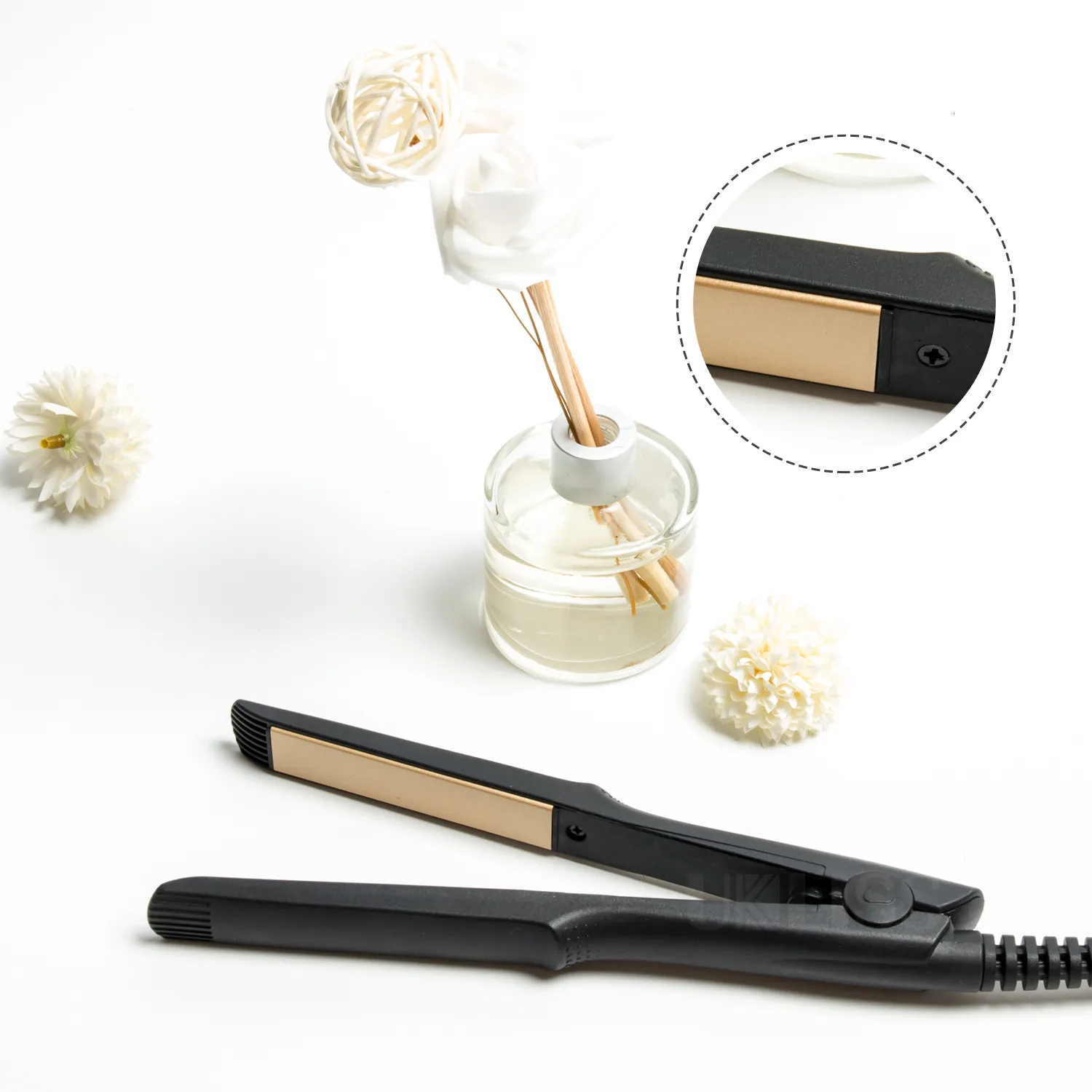 Hair Straighteners UltraThin 2 In 1 Hair Straightener Hair Curler