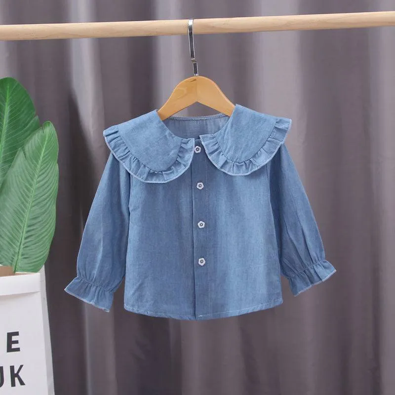 DHgate.com:Spring Denim Shirt for Kids 2-10Y, Boys & Girls