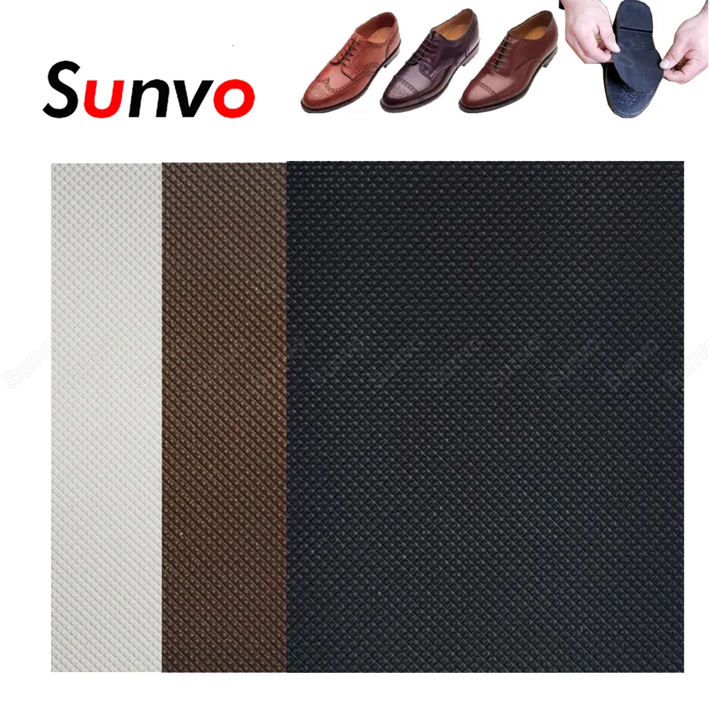 Acessórios para peças de sapatos Folha de solas de borracha para sapatos Sole Reparo Substituição Protetor para sapatos de salto alto de couro Alto Anti -Slip Pads 230323