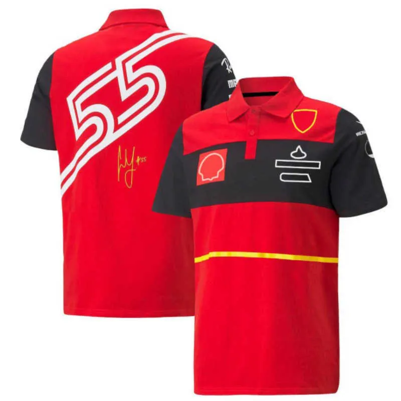 Magliette da uomo Maglietta Yiciya Maglietta F1 di marca Maglietta a maniche corte Maglietta da uomo Nuova Maglietta Motorsport Magliette della squadra di corse Tifosi dell'auto Polo traspirante Magliette in jersey Oversi