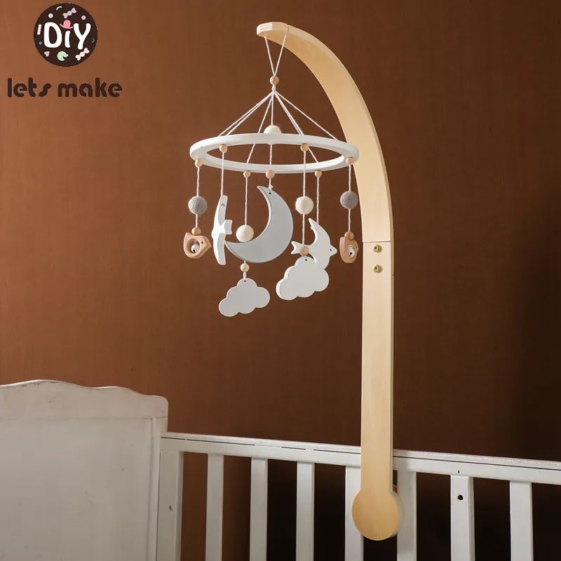 Baby Mobile Support En Bois Lit De Bébé Lit D'enfant, Cintre Pour