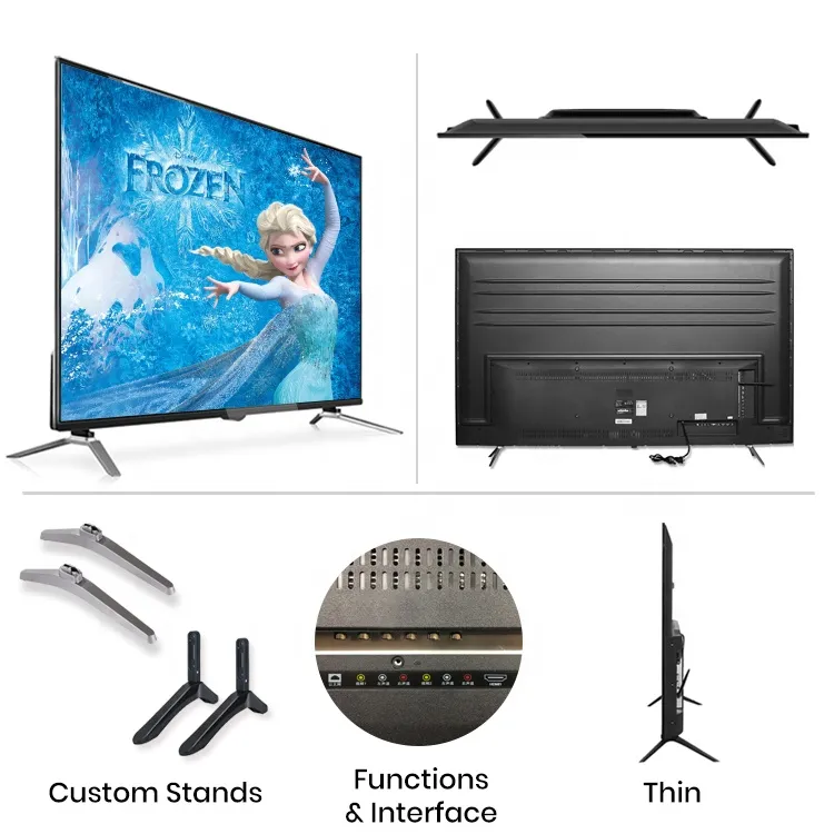 precio de fábrica OEM Smart UHD TV de 32 a 10 pulgadas Televisor LED Full  HD de resolución 4K para televisores Andriod - China Televisor LED de 55  pulgadas y televisor Ultra HD 4K precio