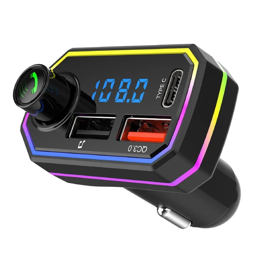 Wireless Bluetooth Car Receiver With Hands Free Calling, QC3.0, Dual USB C  Type C, PD Fast Charger, Vehicle Bluetooth Fm Transmitter, And MP5 Music  Player P6 M35 From Beest, $2.85