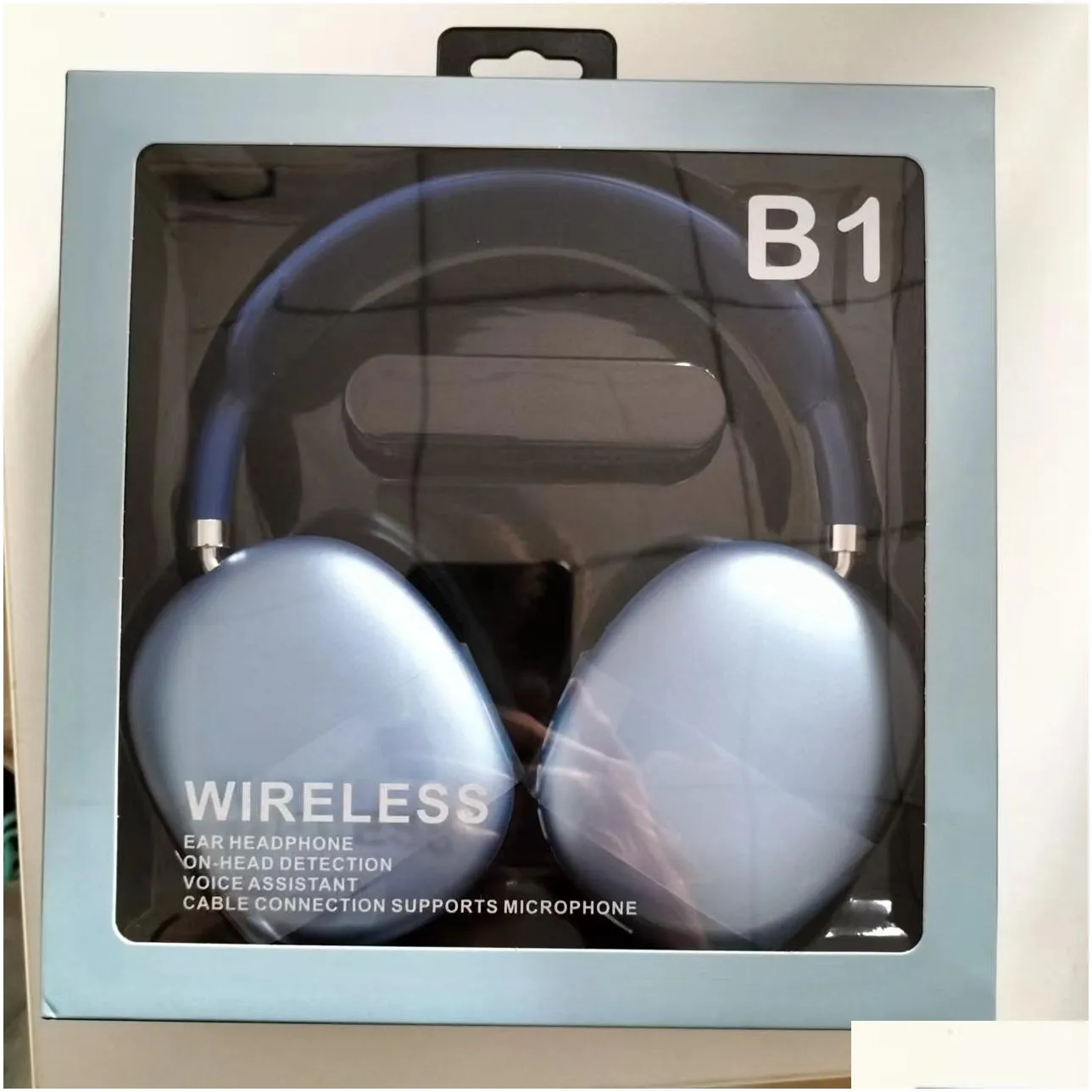 b1 max headphones bluetooth wireless sports games music universal headset