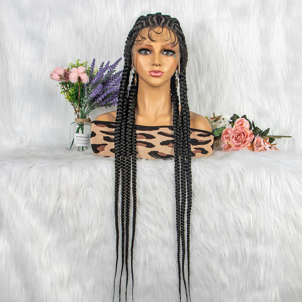 Popular Full Lace 037 Braid Headcover LACE Braids Wig230323