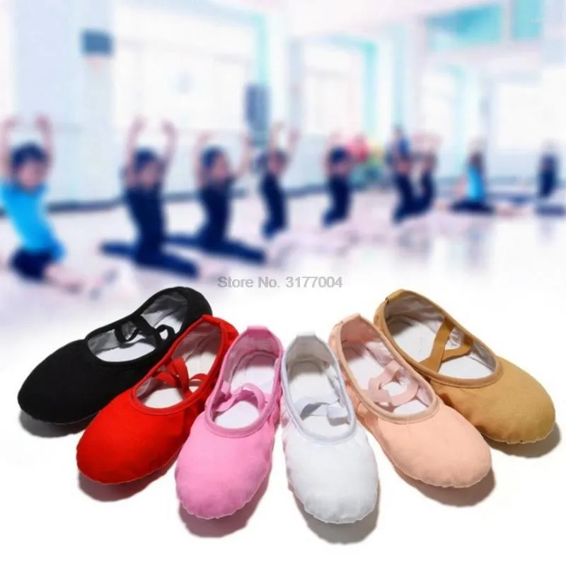 Primeiros caminhantes DHL 200Pair Yoga Shops Sapatos de dança de balé para meninas meninas menina/mulher