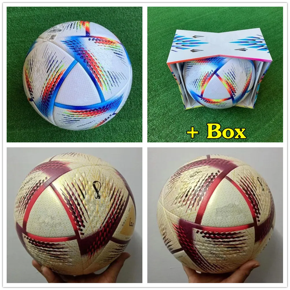 新世界 2022 カップサッカーボール サイズ 5 高級ナイスマッチサッカー エアボックスなしでボールを発送します