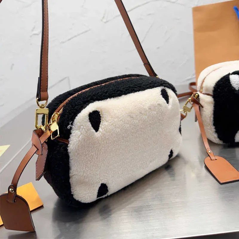 Cross Body Designer bags women Shoulder Bags winter camera bag wallet Cross Underarm Bag Womens Handbag plush Luxurys Handbags 221220