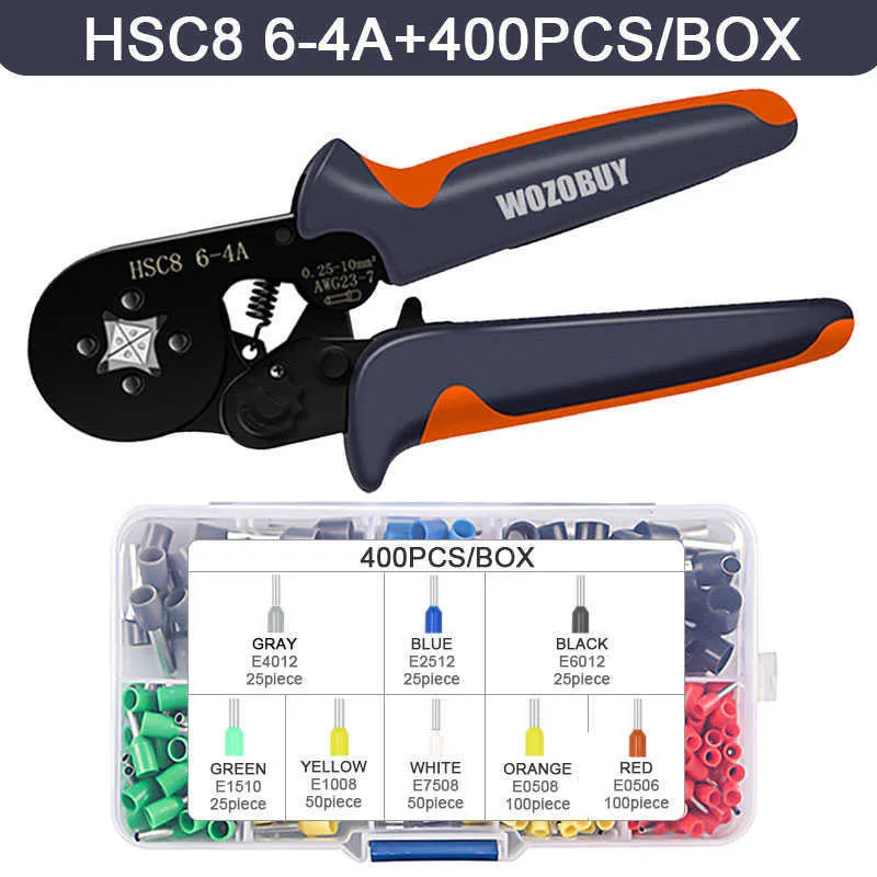 Ferrule Crimping Tool Kit With Ferrules Terminals WOZOBUY