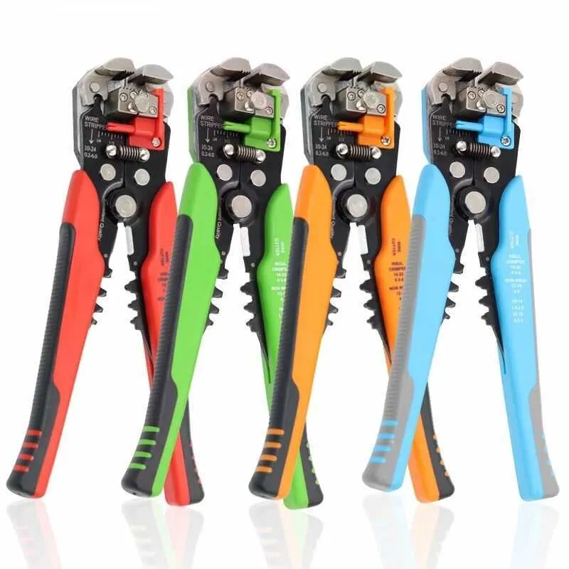 Multifunctional Automatic Cable Cutter And Wire Stripper With Crimping