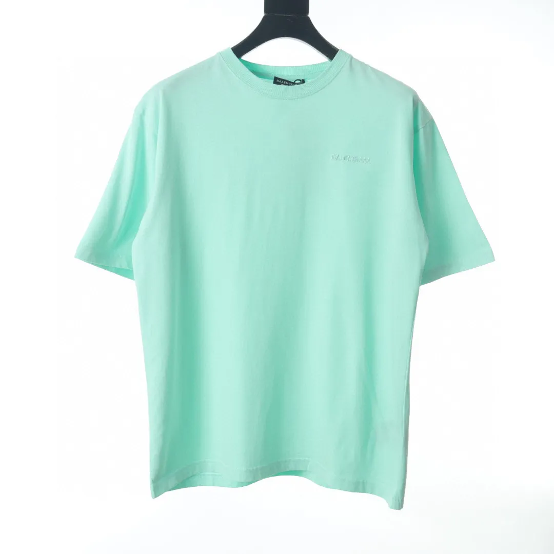 T-shirts Plus pour hommes Polos Col rond brodé et imprimé vêtements d'été de style polaire avec street pur coton M set shorts tshirt set 122f