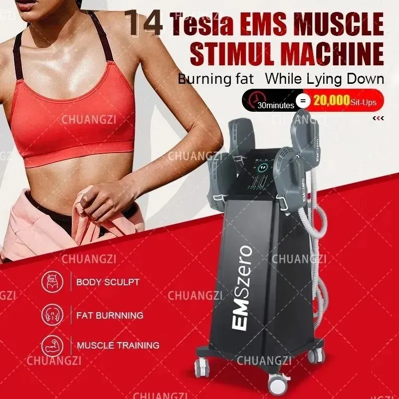 DLS-emslim NEO Hi-emt Body EMSZERO Musculpt Fat Burning 14 Tesla 6500W macchina per scolpire il corpo
