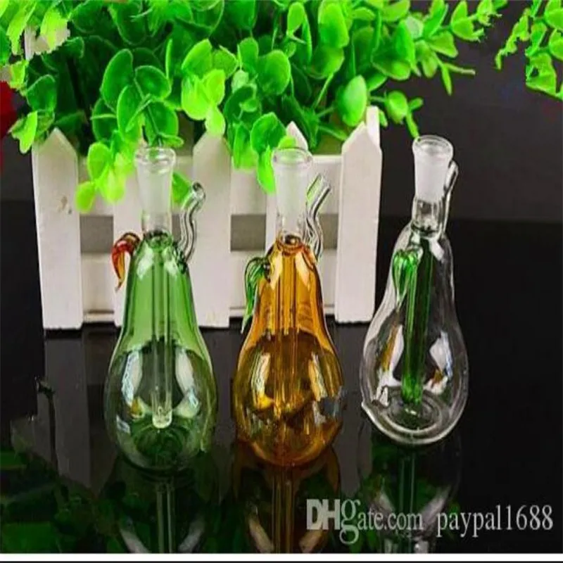 Mini pear hookah ,Wholesale Bongs Oil Burner Pipes Water Pipes Glass Pipe Oil Rigs Smoking