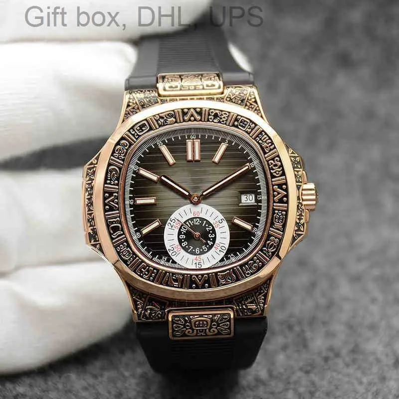 Rust Free Automatic Sports Solar Calendar Clock With Mechanical Classic