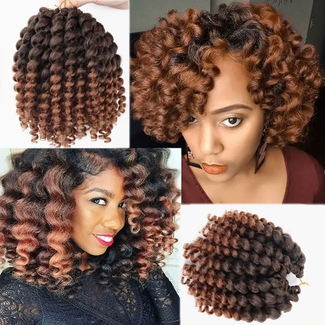 Kanekalon Curling Spring Jumpy Wand Curl Twist Twist Pleńcie