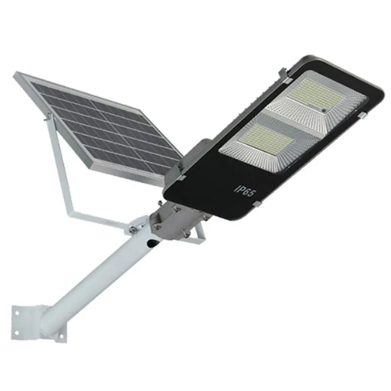 Lampadaires Solaires 200W Solars Projecteur Extérieur Détecteur de Mouvement Du Crépuscule à l'Aube SolarLights avec Télécommande IP66 Étanche pour Parking Stades oemled