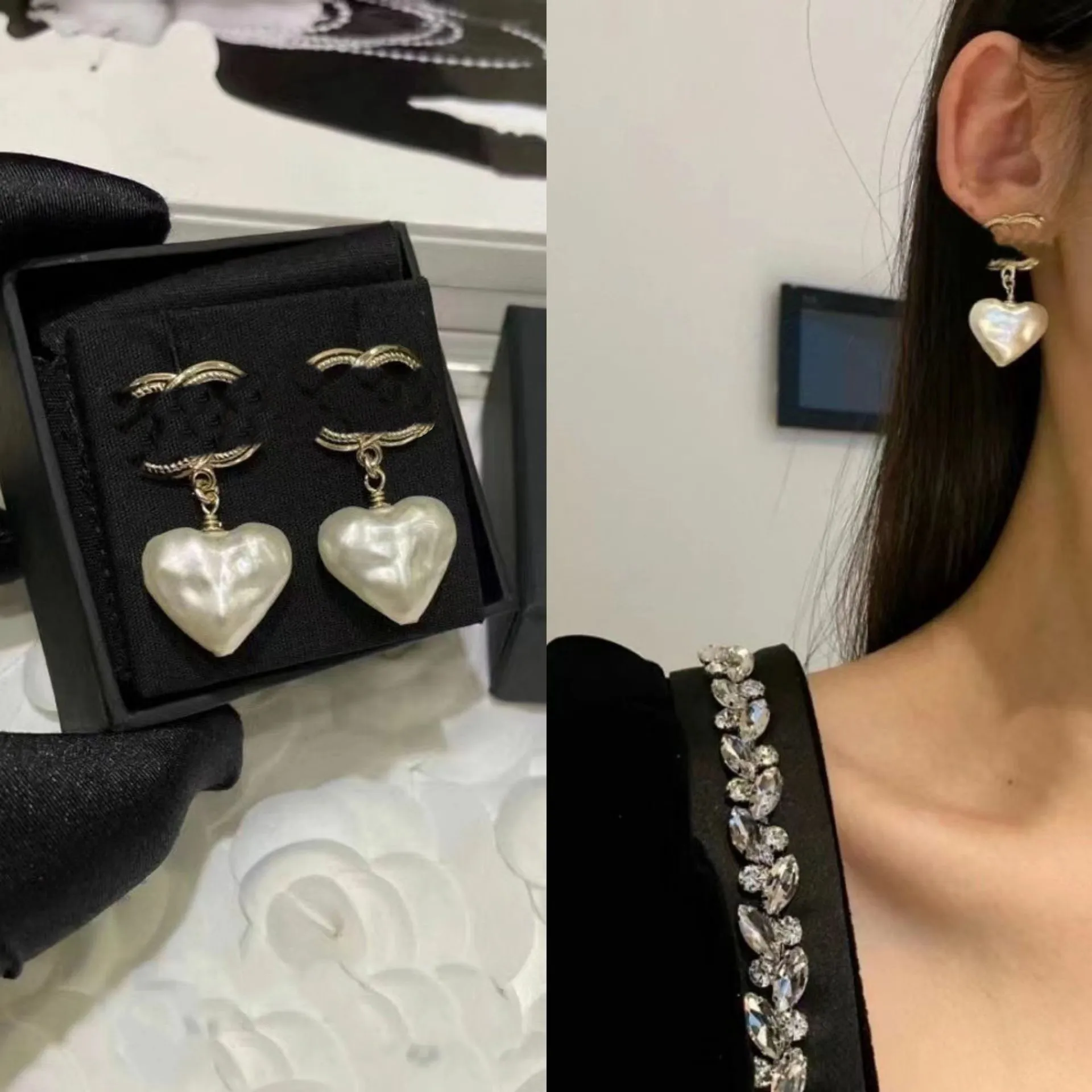 Designer S925 Silver Stud Earrings With Letter Pendant Luxury Fashion  Jewelry For Women, Perfect Wedding Gift And High Quality Accessory From  Zagreus, $3.75 | DHgate.Com