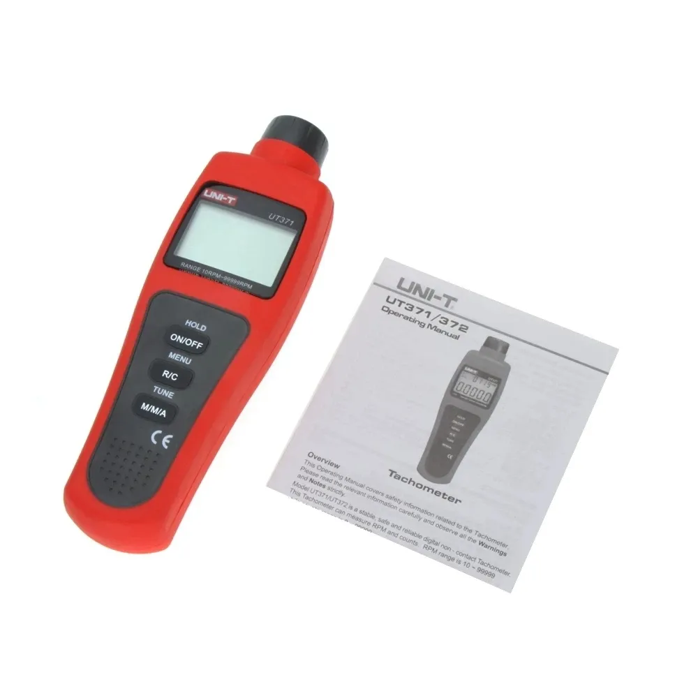 Wholesale UT371 UT372 Non Contact Digital Laser Tachometer Data Hold