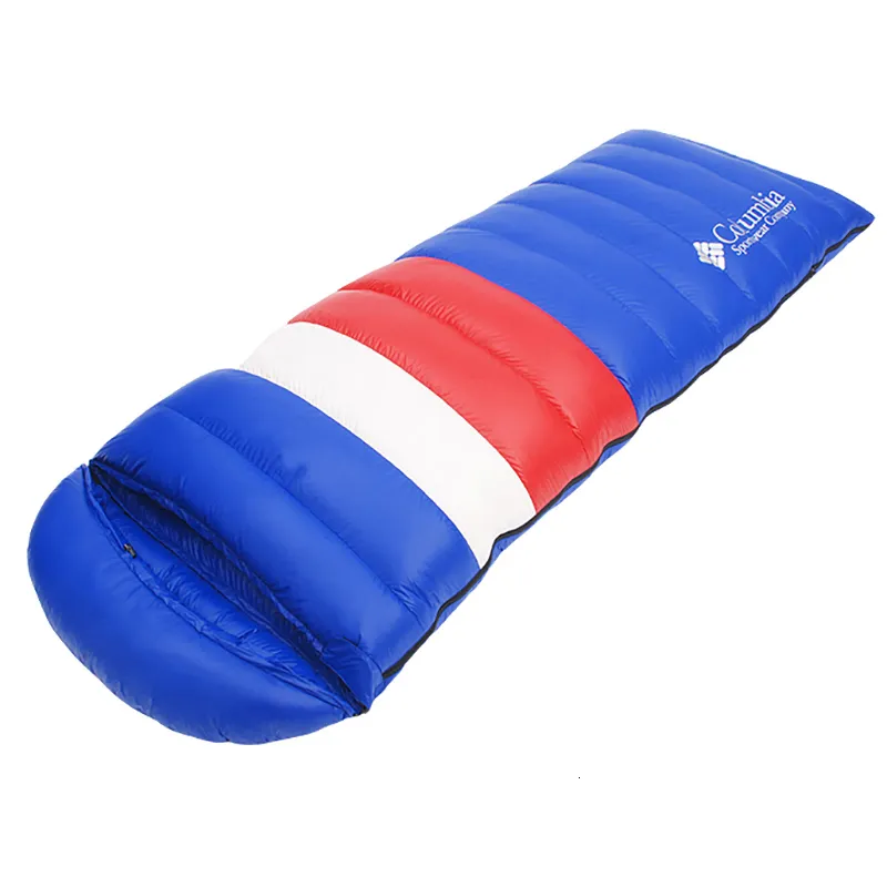 Sleeping Bags Outdoor Camping Trip Mountaineering Spring Autumn and Winter Special Goose Down Sleeping Bag Down Belt Compression Sleeping Bag 230323