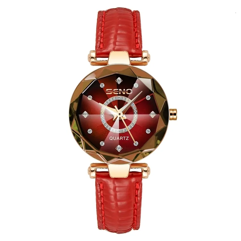 Seno Ocean Star Steel Band Women's Watch Fashion Crystal Ladies Quartz  Relogio Feminino Female Montre Reloj Mujer Zegarek Damski