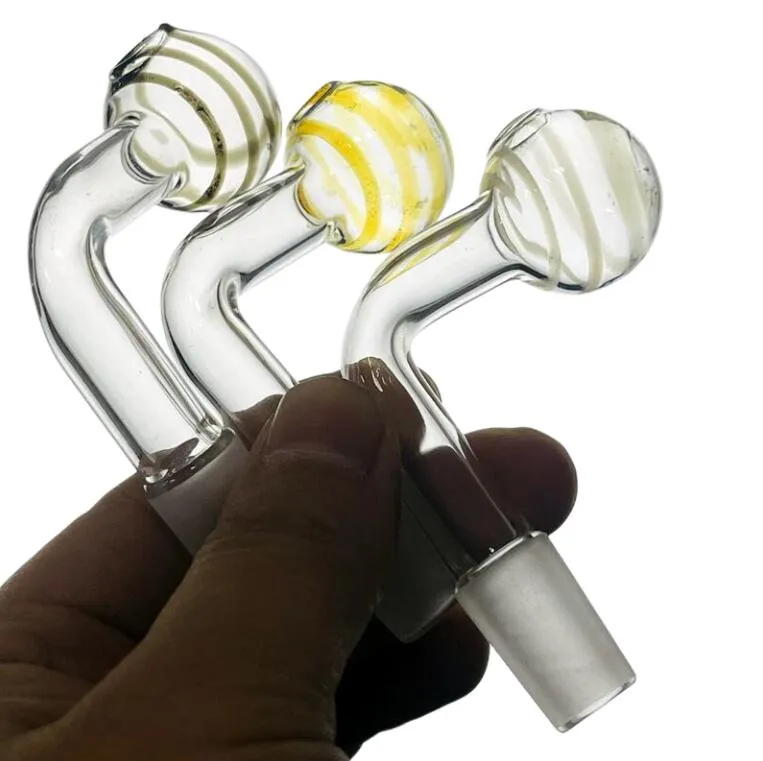 smoking pipe 10mm 14mm 18mm male female clear thick pyrex glass oil burner water pipes for rigs bongs big bowls smoking