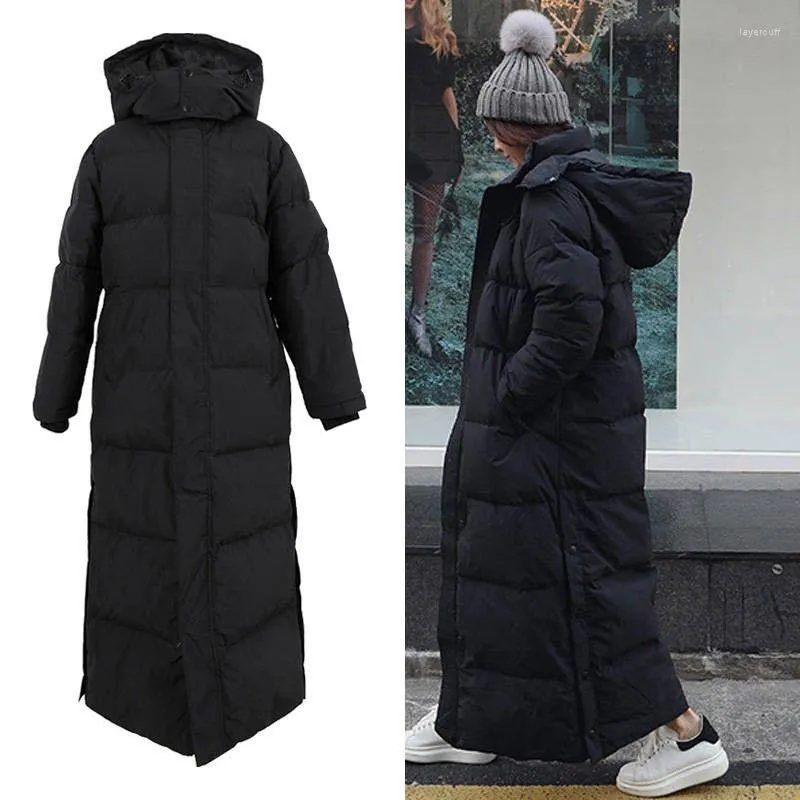 Femmes Trench-Coats Femme Longues Vestes D'hiver Parkas Femme Mode Manteau Doublure À Capuche Dames Chaud Neige Porter Des Vêtements Rembourrés Survêtement G350