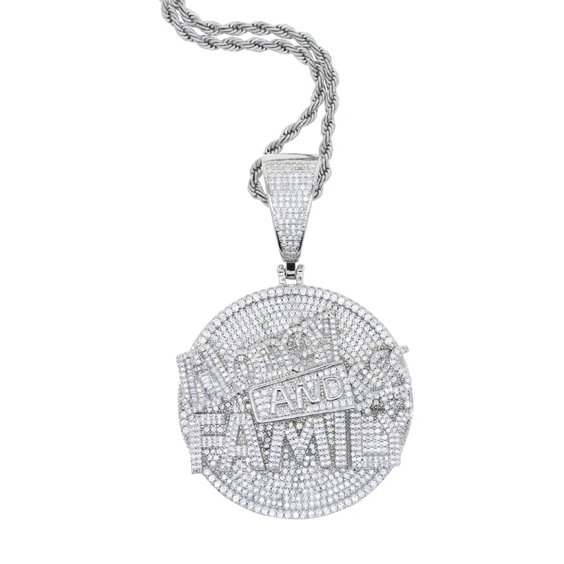 Ciondolo Ultima Cena Hip Hop Con Collana Catena Corda 4mm 24 Pollici – MaxBling81
