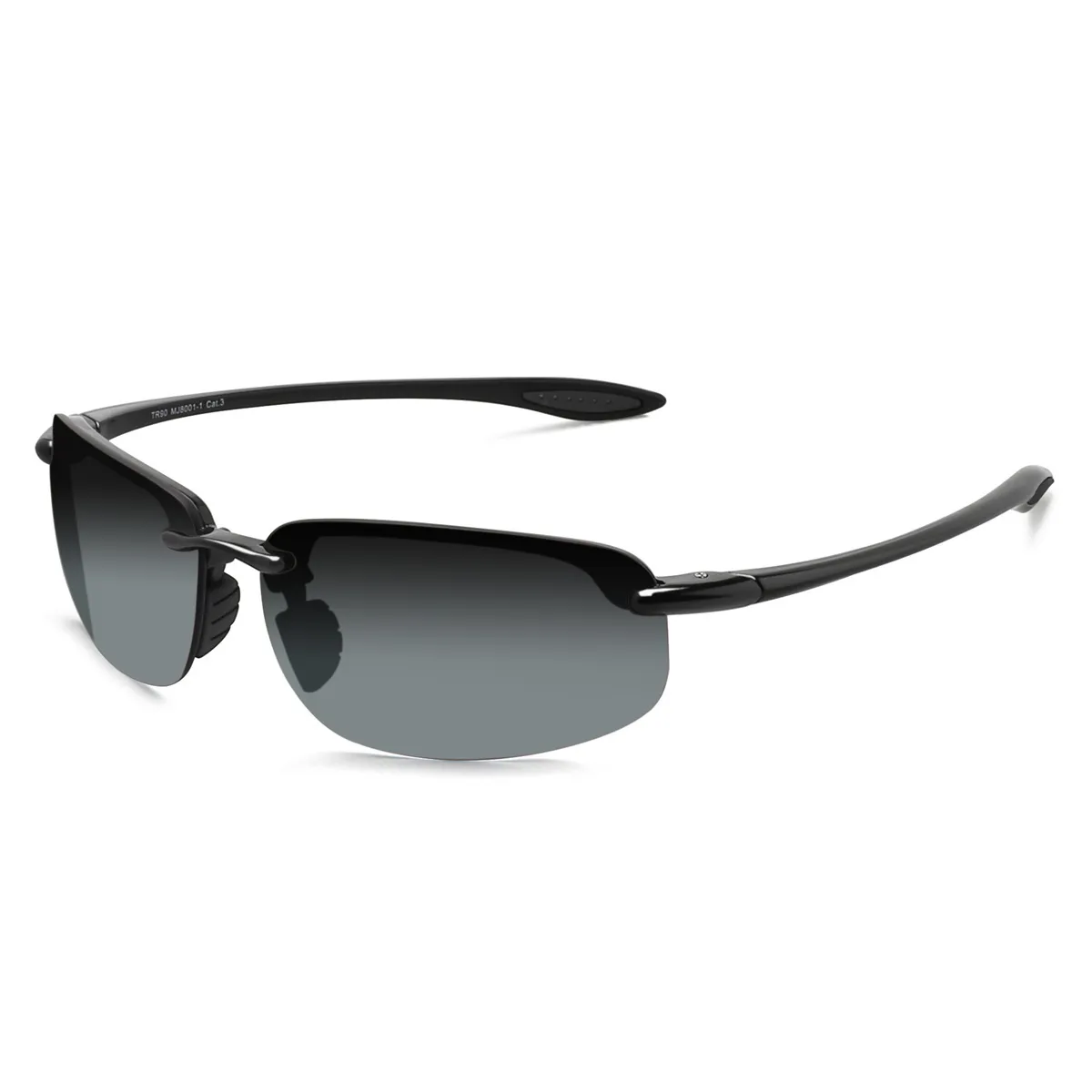 Solglasögon Juli Classic Sports Solglasögon för män och kvinnor som kör och kör Rimless Ultralight Frame Sun Glasses Men UV400 MJ8001 230323