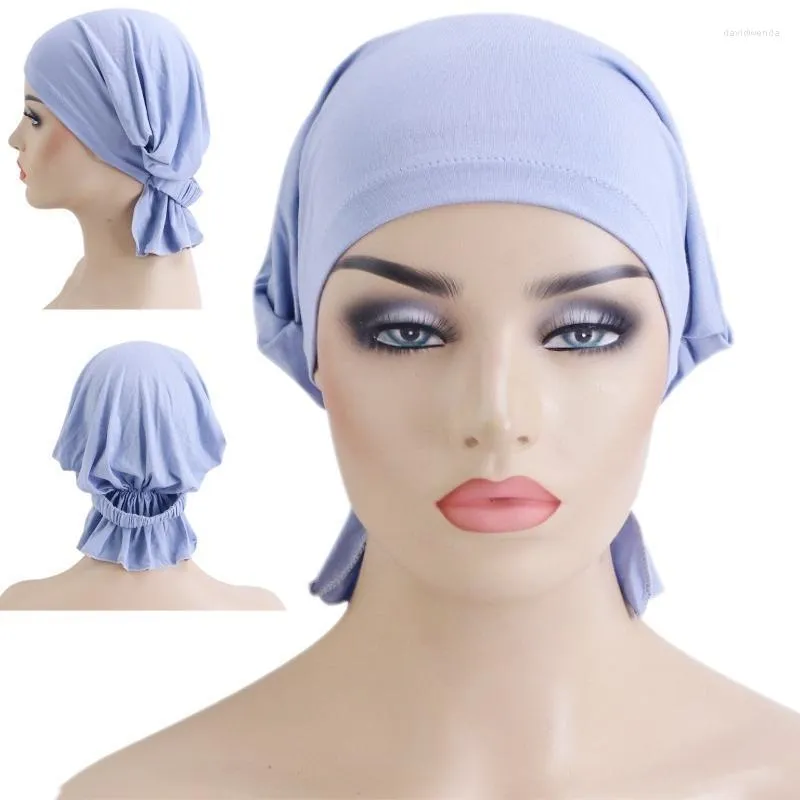 Bonnets Bonnet / Crâne Caps Femmes Musulmanes Hijab Modal Doux Élastique Intérieur Arabe Islam Pur Sous Écharpe Chapeau Soins Des Cheveux Cancer Chimiothérapie Perte Bonnet Dav